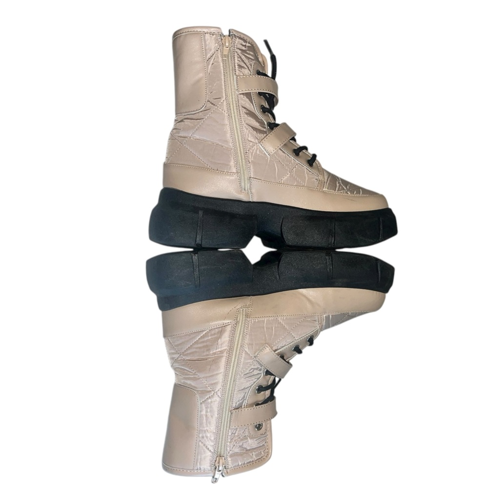 THE AROUND THE WORLD IN A DAY Combat Boots Size 8 - Picture 5 of 11